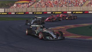 F1 2018 Gameplay - Mercedes Lewis Hamilton - Belgian GP [ 4K ]