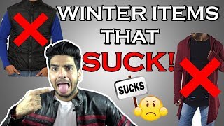 5 WINTER WEAR mistakes that INDIAN MEN make! | Indian men's fashion 2018