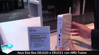 Asus Eee Box EB1020 e EB1021 con AMD Fusion