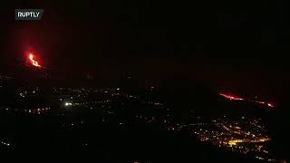 Live from the Canary Islands after La Palma volcano reaches the sea