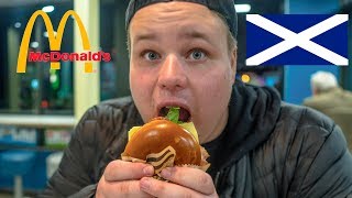 JEG PRØVER MCDONALDS I SKOTLAND!!! - Skotland #1