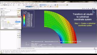 ABAQUS Tutorial 2 : Thermal gradient + Pressure on spherical tank