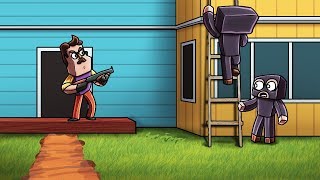Minecraft | HELLO NEIGHBOR CHALLENGE - Don't Get Caught! (Hello Neighbor)