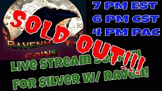 ?Live Stream Half Dollar Search 4 Silver W/ Raven! 2-6-20 6 PM CST!