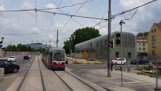 U1 Baustelle entlang vom 67er