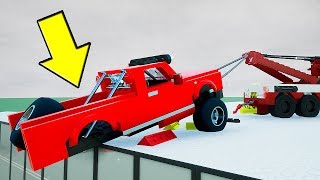 ВОЗМОЖНО ЛИ ПОДНЯТЬ МАШИНУ ЦЕЛОЙ НА НЕБОСКРЕБ!? - BRICK RIGS ОНЛАЙН | ЛЕГО ЭКСПЕРИМЕНТ В BRICK RIGS