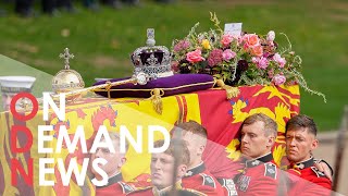 The Queen's Final Farewell: Thousands Watch State Funeral