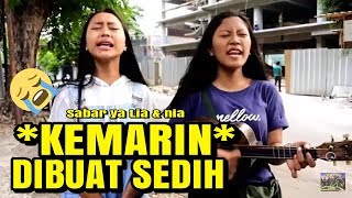 Lagi seventeen paling sedih didengrkan...!!! Dinyanyikan pengamen cantik viral Lia & nia