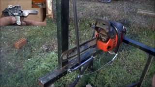 Automatic Firewood Processing Machines, homemade