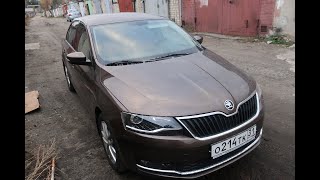 Обзор Skoda Rapid 2018 - максималка на механике с 1,6: что интересного?