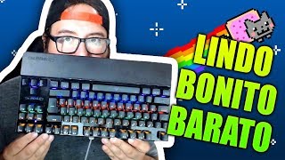 TECLADO MECÁNICO K28 ? LINDO BONITO Y BARATO! Komiload1