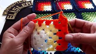 Üç boyutlu battaniye motif yapılışı (Blanket pattern)
