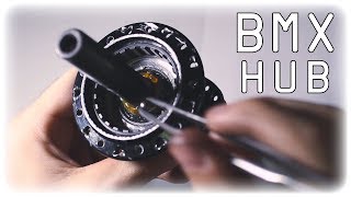 Как разобрать и прокачать заднюю BMX втулку 2 (How to maintain a BMX Hub)
