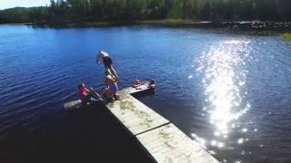 Lavvotur og overnatting under åpen himmel - Drone