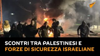 #Palestina: scontri tra palestinesi e forze di sicurezza israeliane