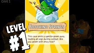 Angry Birds Epic Cave 2 Rain Plateaus Level 1 Walkthrough