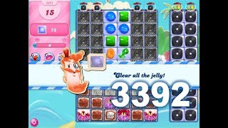 Candy Crush Saga Level 3392 (No boosters)