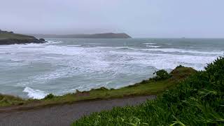Winter Ocean Sounds for Sleeping Problems, Insomnia, Tinnitus: Coastal Waves Sleep Aid (Brown Noise)