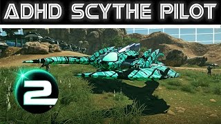 PlanetSide 2 HD - ADHD Scythe Pilot: Air vs. Ground (Emerald, Miller & Connery)
