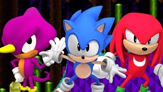 Sonic Friction (Sonic Fan Game) | Omelette & Mighty Team Up!