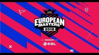 LoL - MAD Lions E.C vs. Origen - Partido 1 - Semifinal - European Masters 2018