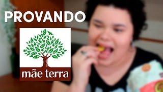 MÃE TERRA ? Provando Snacks "SAUDÁVEIS" #2