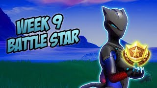 Season 8, Week 9 *SECRET* Battle Star Location! (Free Tier) - Fortnite Battle Royale