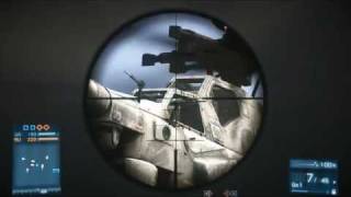 Battlefield 3 - Long Distance Sniping
