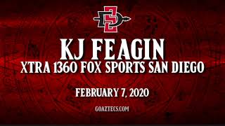 SDSU MEN'S HOOPS: KJ FEAGIN - XTRA 1360 FOX SPORTS SAN DIEGO