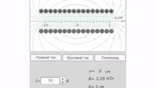 Магнитное поле прямого тока,кругового и соленоида