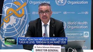 WHO: Kematian Mingguan Akibat Covid-19 Turun Ke Level Terendah