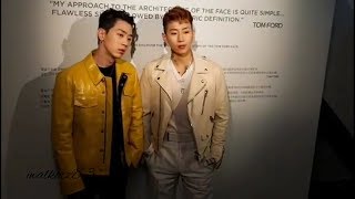 Jay Park & Junho 2pm Spotted at TOM FORD - Beauty 'Satin Matte Cushion' Asian Launch Event