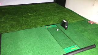 Home installation of Skytrak Golf Simulator