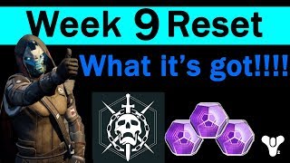 Destiny 2-Week 9 Reset!! Luminous Engrams, Vendor Items, Nightfall!! (Oct 31st)