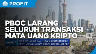 Bank Sentral China Larang Seluruh Transaksi Mata Uang Kripto