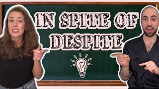 Разговорный английский. Выражения  In spite of / Despite (несмотря на)