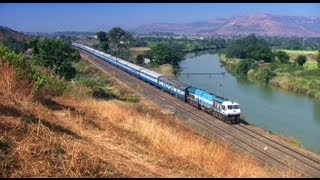 Udyan Express EMD WDP-4 at Kamshet