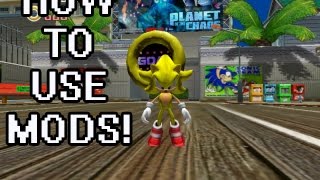 How to use mods on Sonic Adventure 2!!