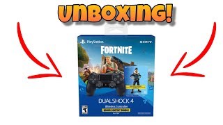Unboxing: PlayStation DualShock 4 Fortnite Bonus Bundle!!!!