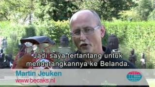 Genjot Becak Indonesia di Belanda