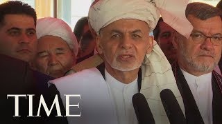 Afghanistan's President Ashraf Ghani Praises Taliban Ceasefire In Eid Holiday Address | TIME