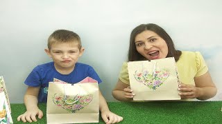 Челлендж - Съешь или Проиграешь. Что в пакетах?/// Tim Junior 0+