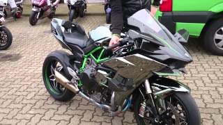 Ninja H2 und H2R bei Kawasaki Hamburg