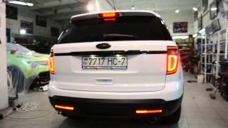 Ford Explorer5 задние фары часть 1