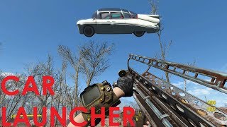 Fallout 4 Mod Review Car Launcher