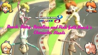 Mario Kart 8 Deluxe - Peach, Daisy, Rosalina and Pink Gold Peach's Stunts
