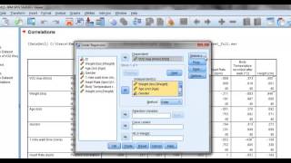 Full Model testing (Multiple linear regression in SPSS)
