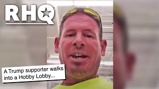 Trump Supporter + Hobby Lobby = Sad Political Stunt