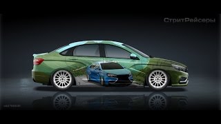 Стритрейсеры LADA VESTA 1.8/NOS