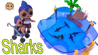 Sharks At Strange Aquarium ! LOL Surprise Punk Boi Summer Series Part 2